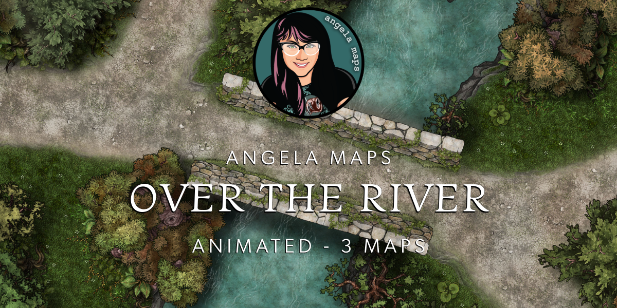 Angela Maps Over The River