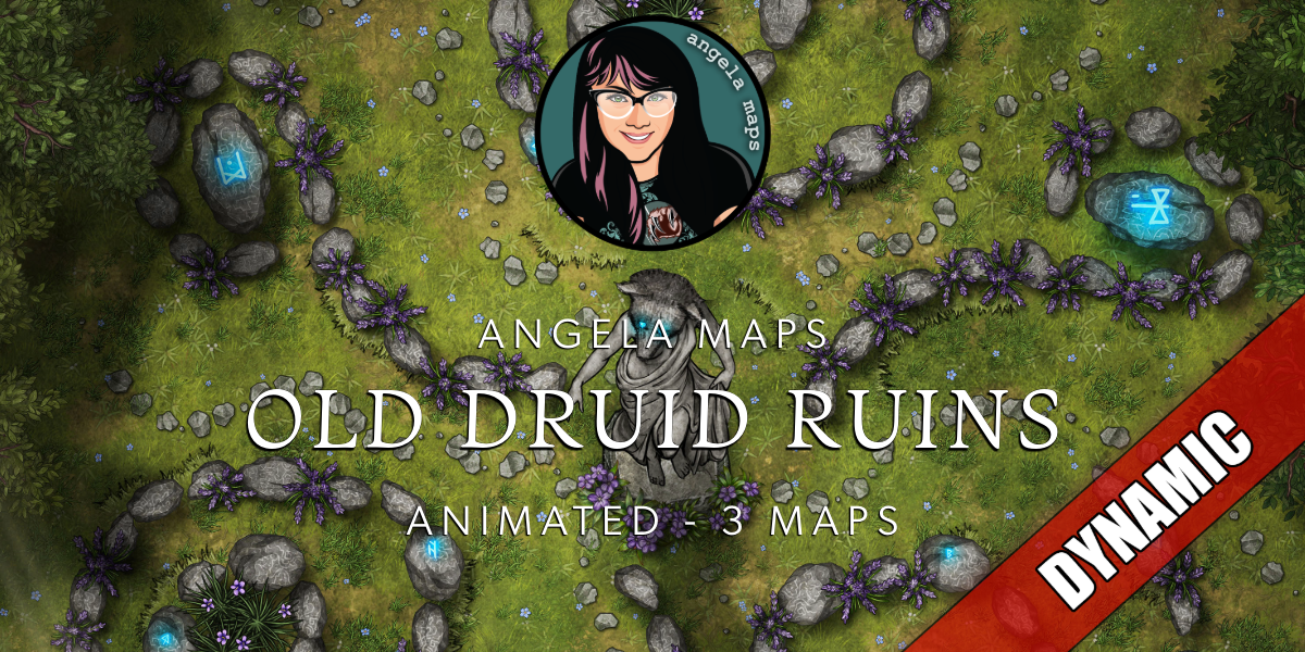 Angela Maps Old Druid Ruins