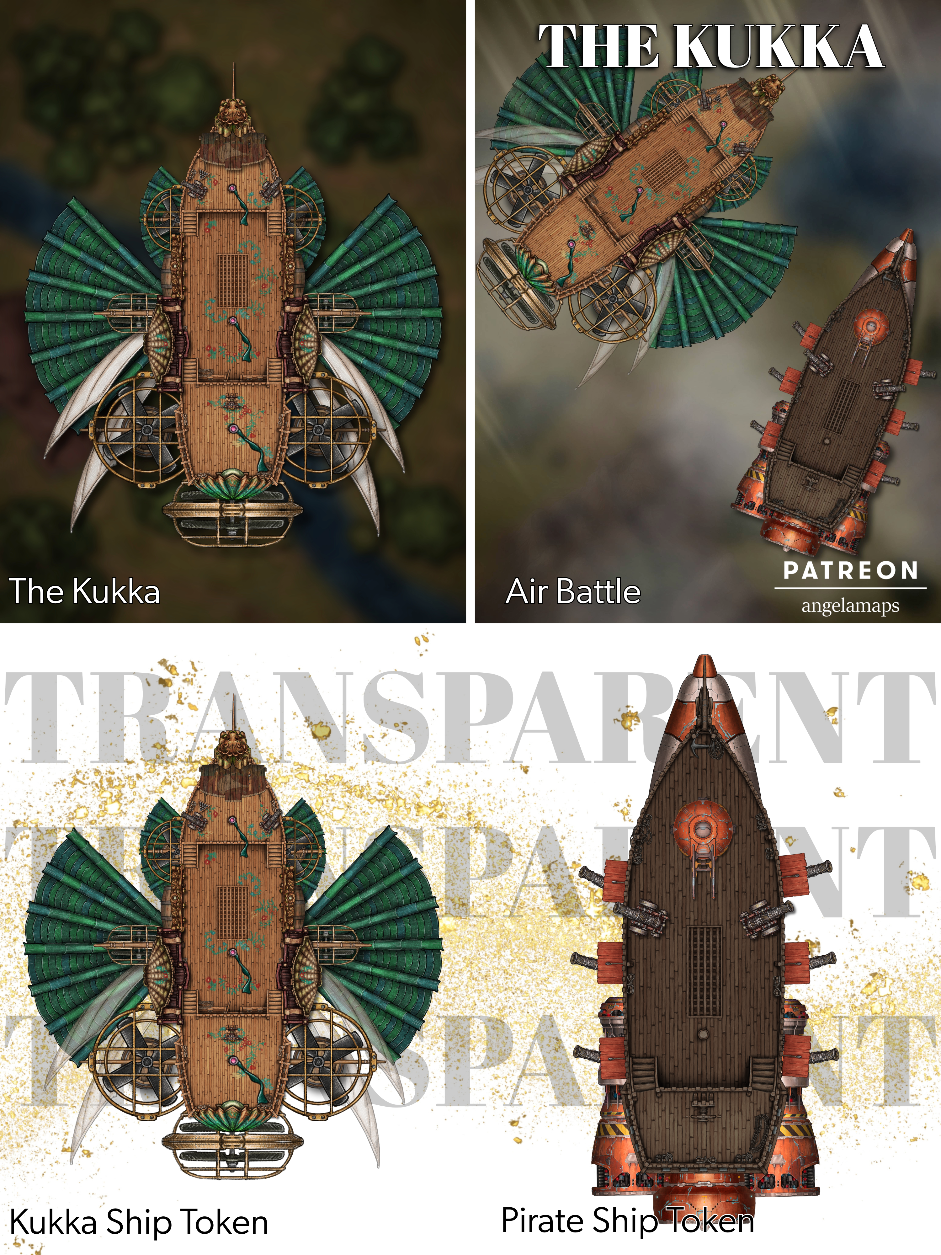Angela Maps The Kukka Airship Preview