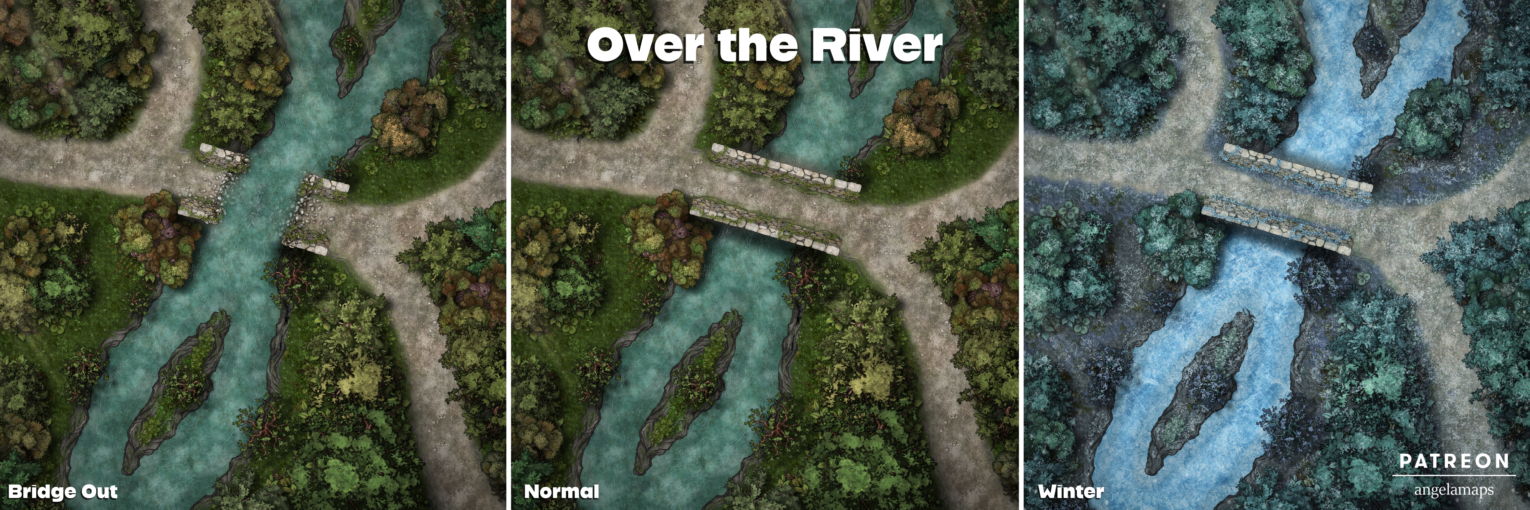 Angela Maps Over The River Preview