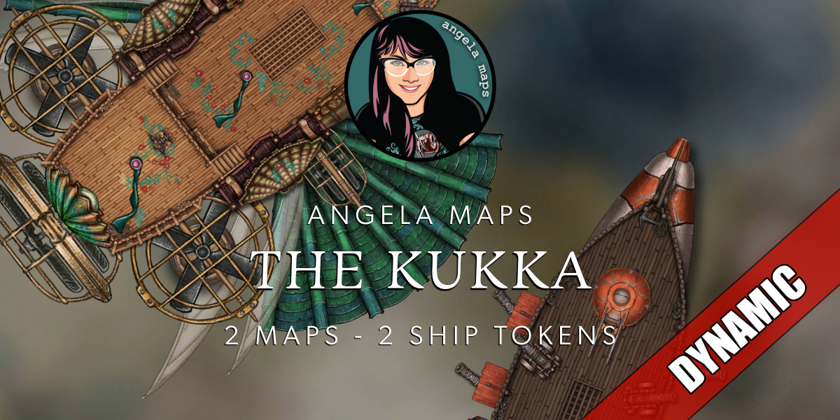 Angela Maps The Kukka Airship
