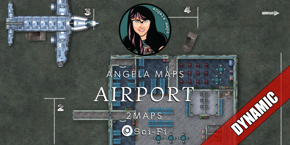 Angela Maps Airport battle map pack