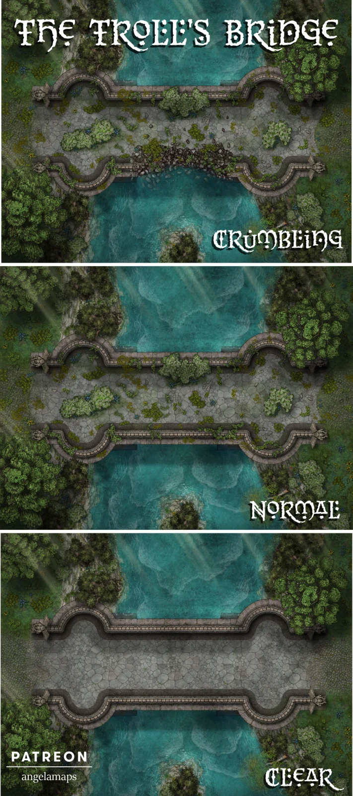 Angela Maps The Troll's Bridge Preview