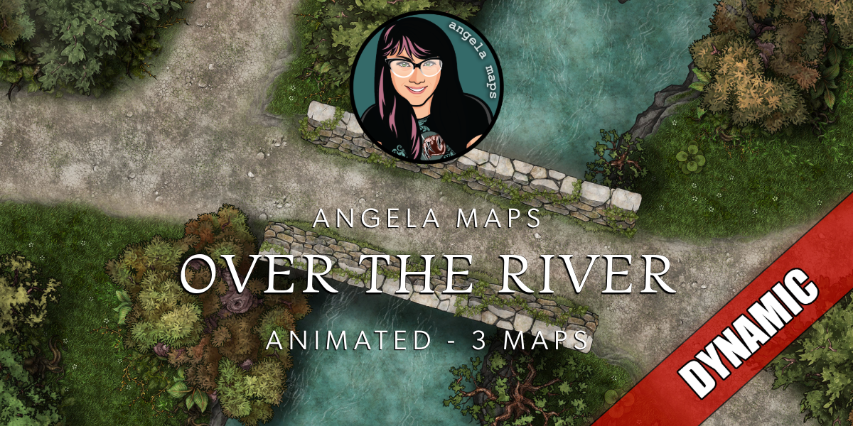 Angela Maps Over The River