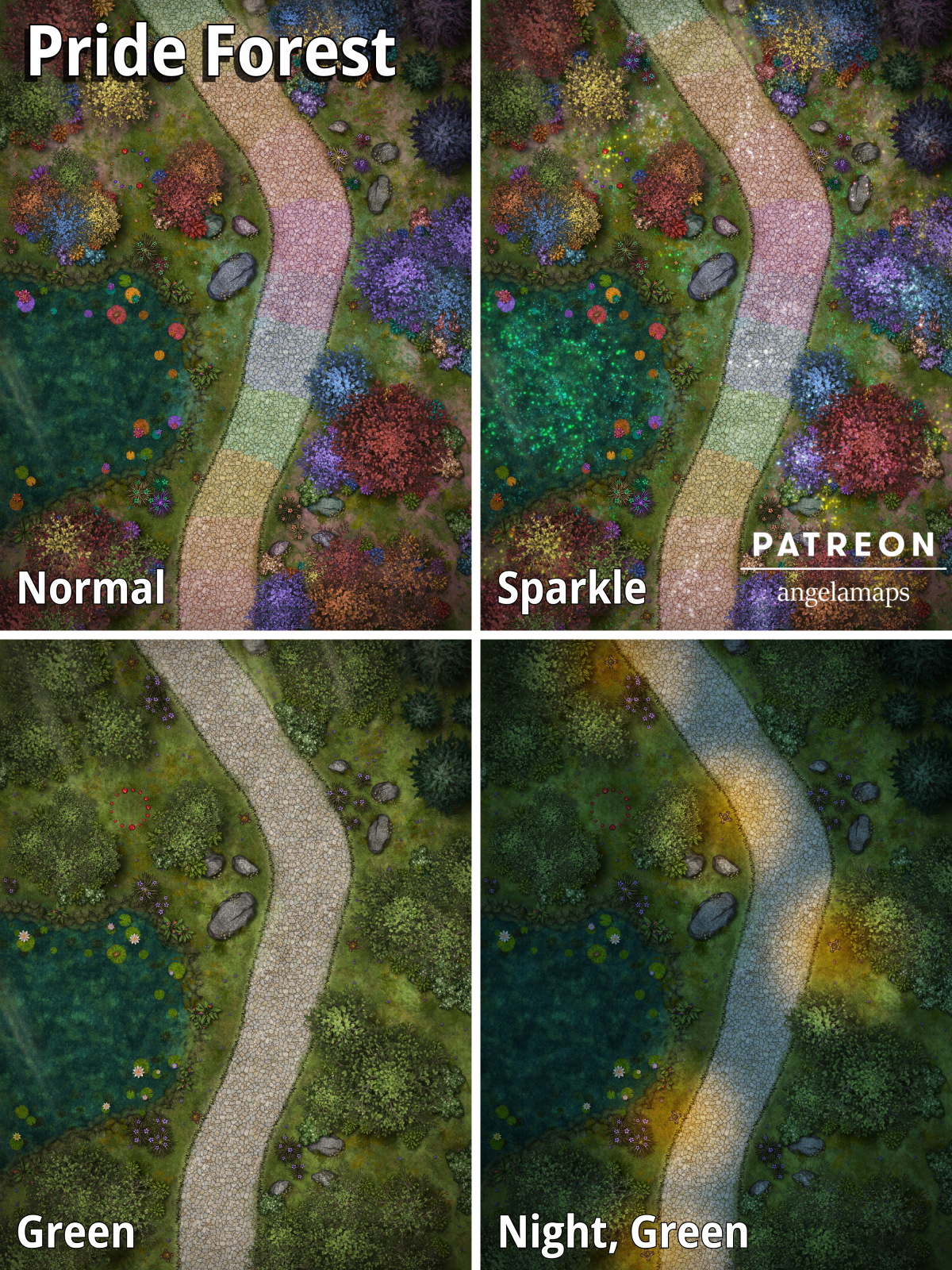 Angela Maps Pride Forest Preview