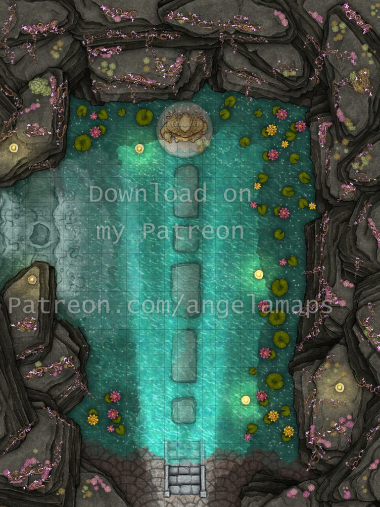 Cavern of Life battle map