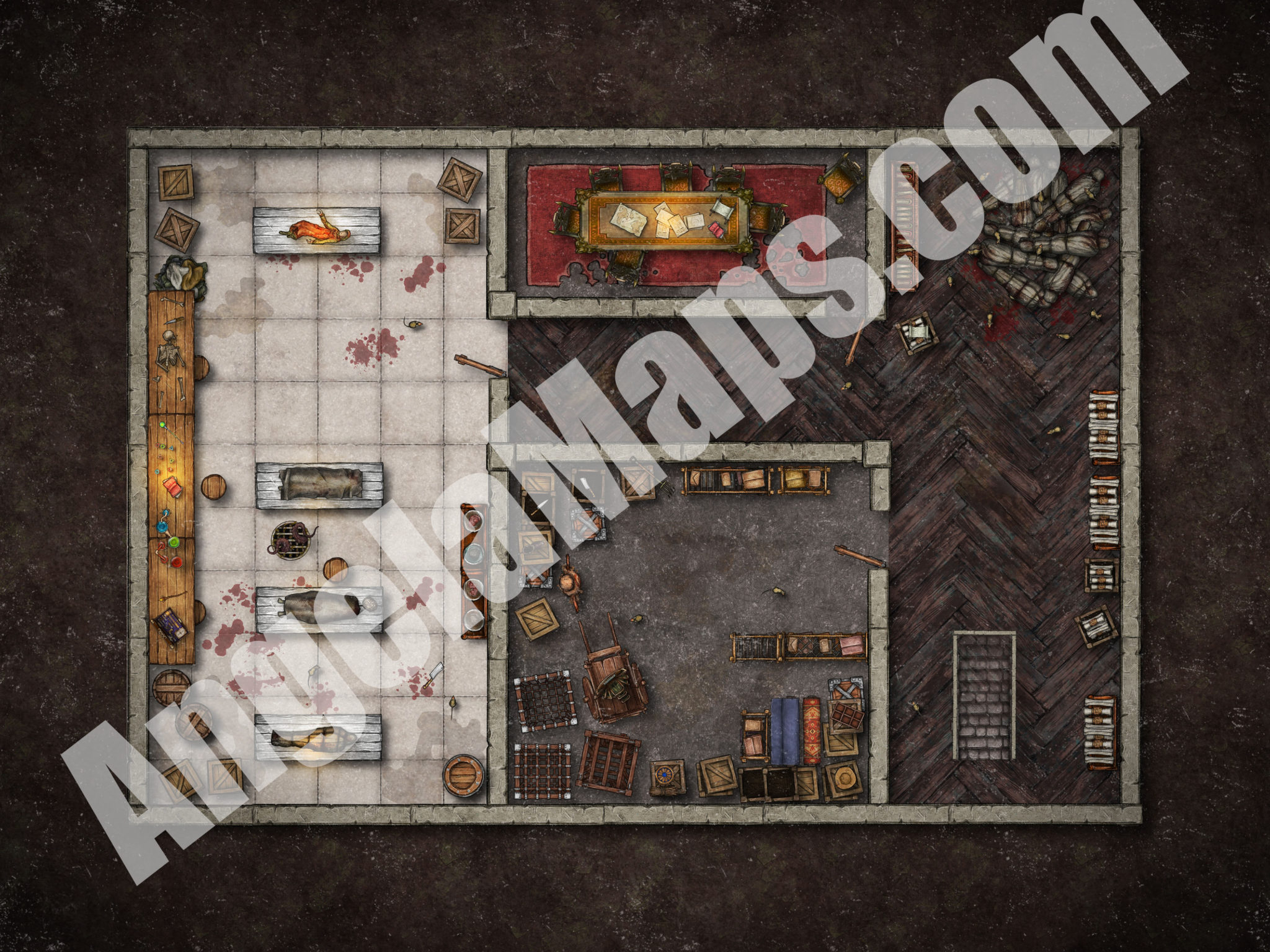 Police Station and Morgue – Foundry VTT support. JPG – Angela Maps ...