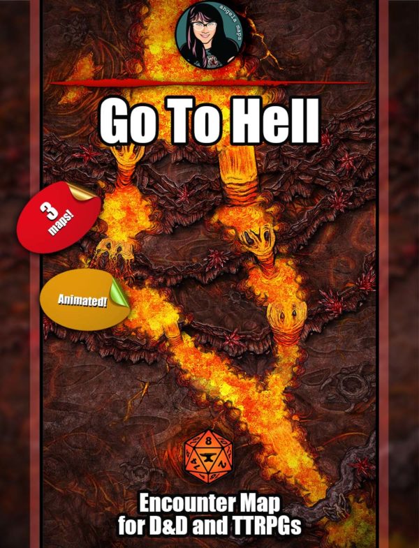 Go to Hell - Foundry VTT support - Animated  JPG/MP4/WEBM