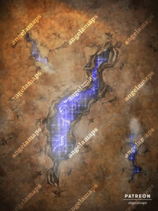 Clockwork planet battle map for D&D, animated and setup for Foundry VTT