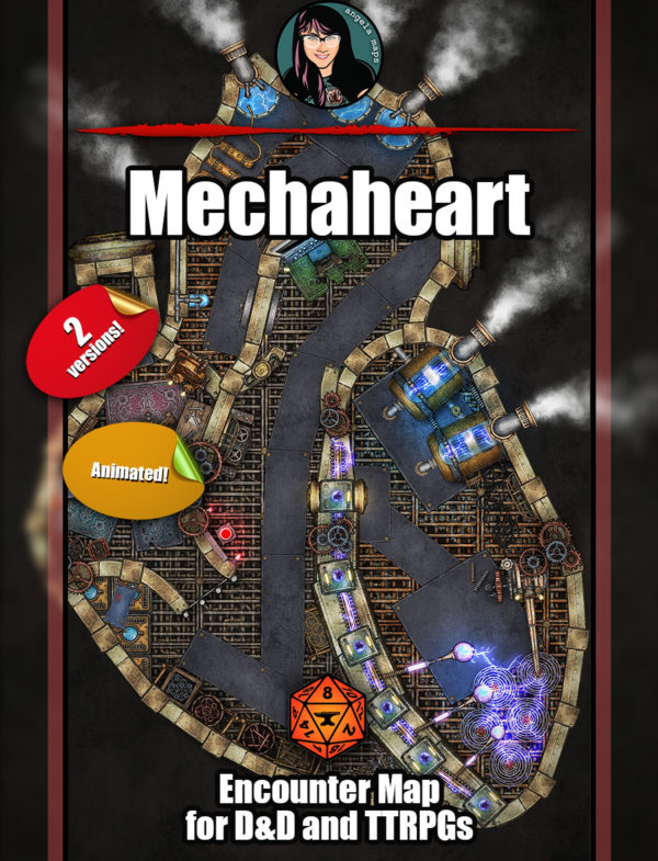 Steampunk Power Plant Mechaheart Foundry VTT support - Animated  JPG/WEBM