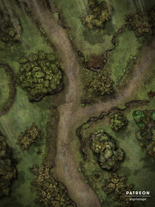 Crossroads – Angela Maps – Free, Static, and Animated Battle Maps for D ...