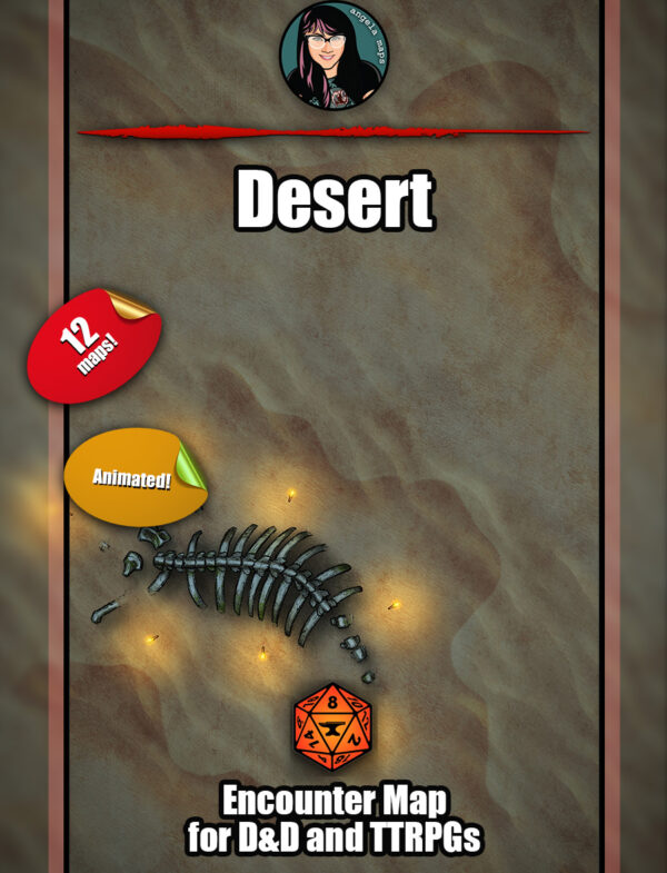 Desert FVTT Map Pack