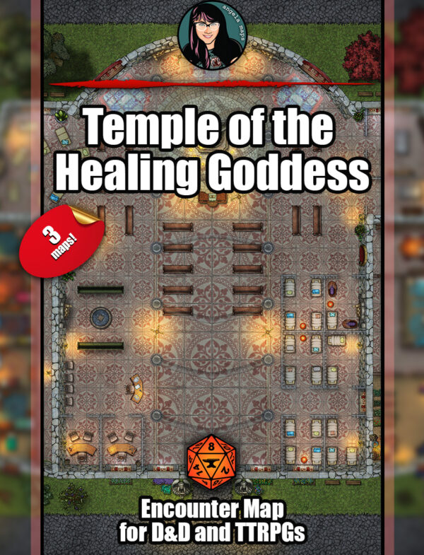 Temple of the Healing Goddess for FVTT