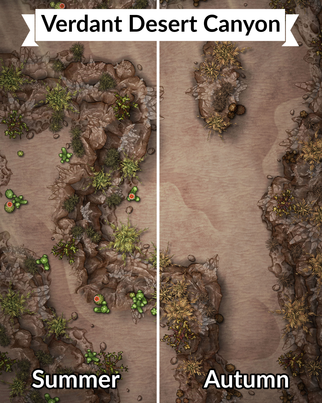 Angela Maps Verdant Desert Canyon Preview