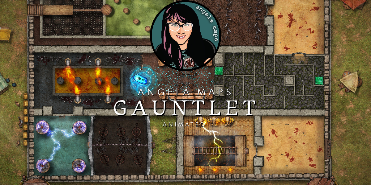 Angela Maps Gauntlet Animated