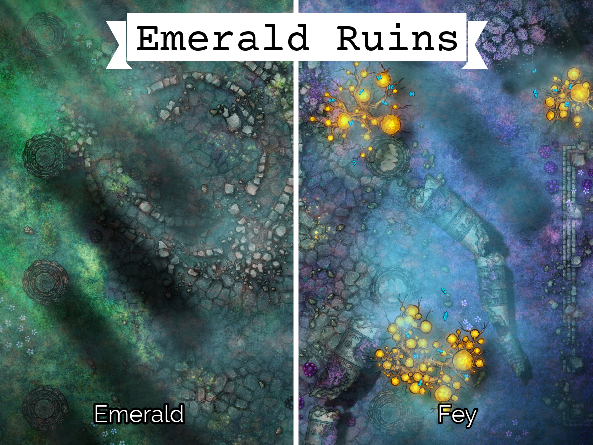 Angela Maps Emerald Ruins Preview