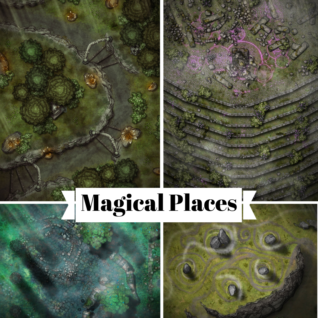 Angela Maps Nature Bundle Preview