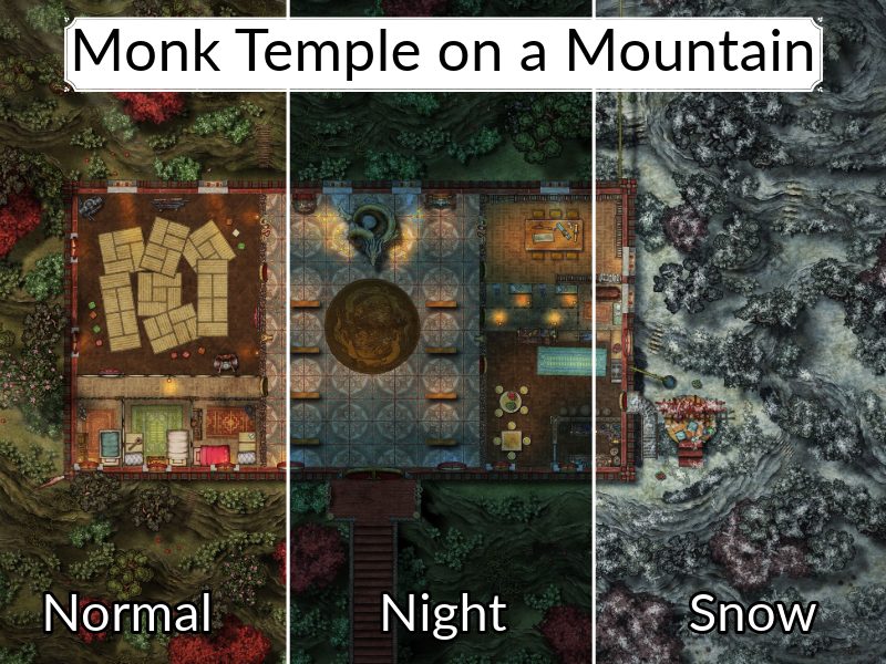 Angela Maps Monk Temple Preview