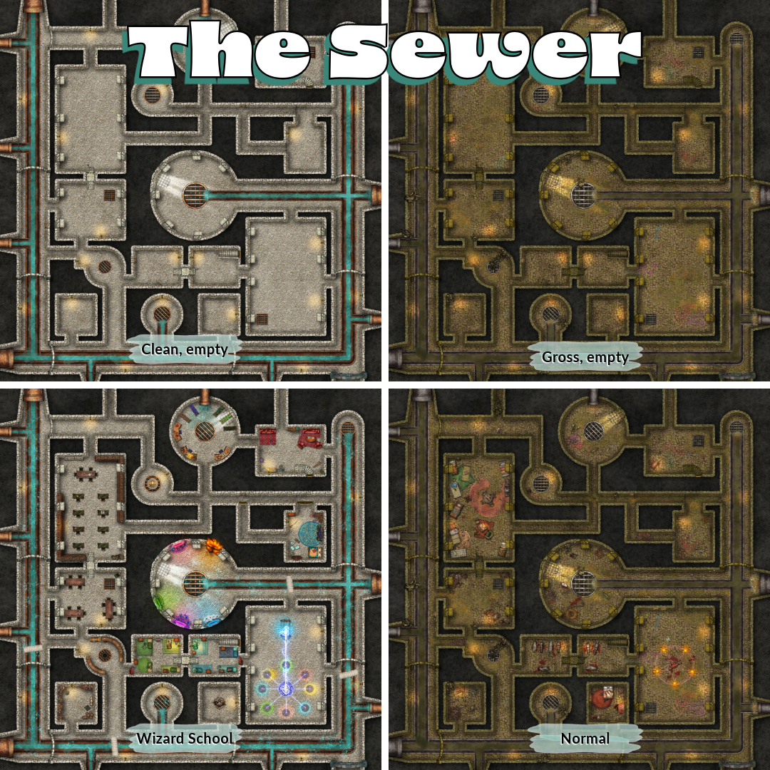 Angela Maps The Sewer Preview