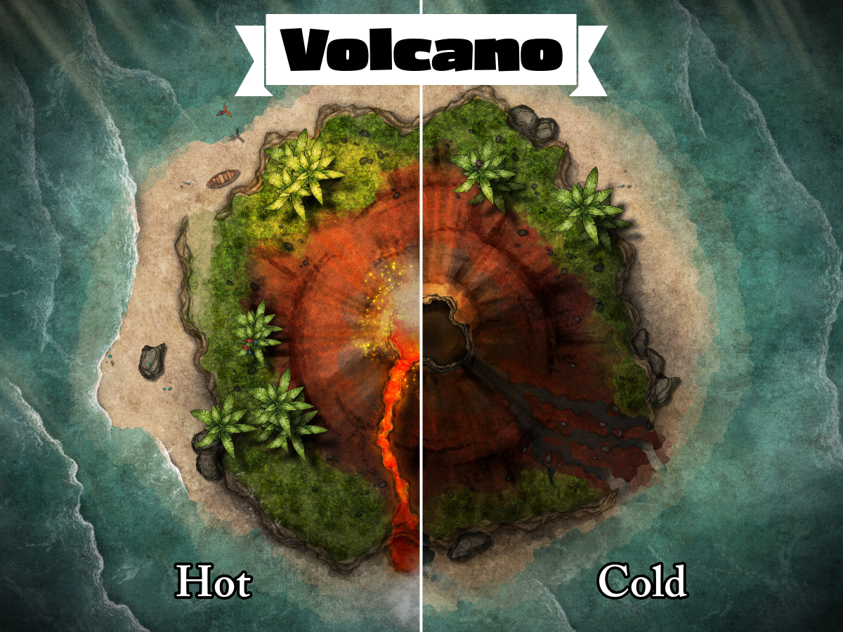 Angela Maps Volcano Preview