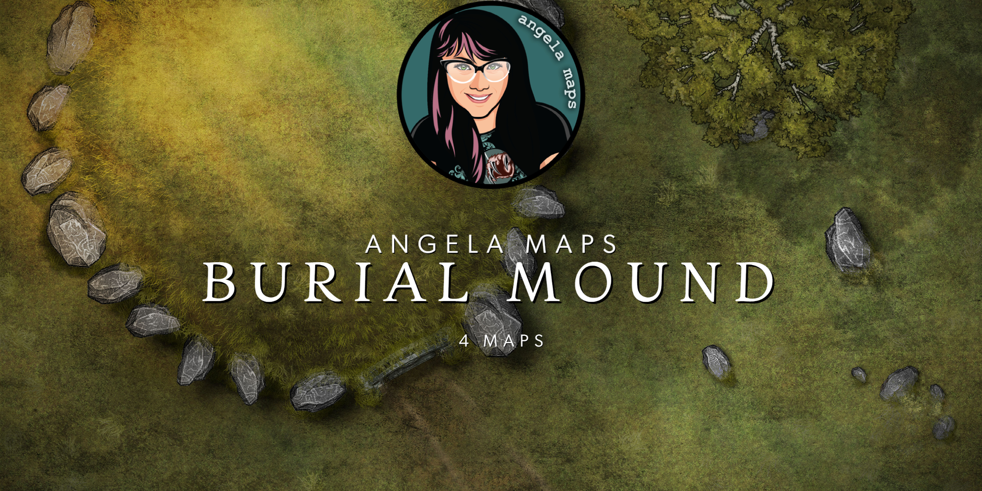 Angela Maps Burial Mound