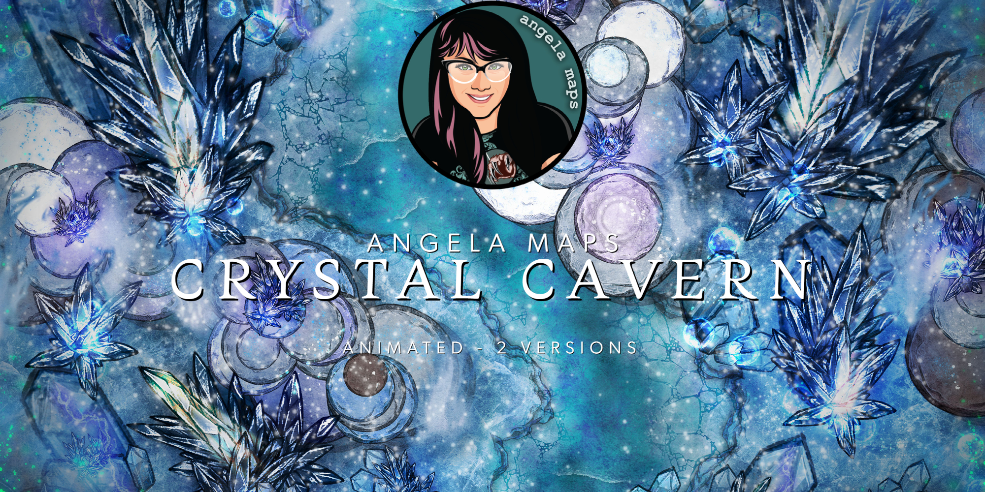 Angela Maps Crystal Ice Cavern