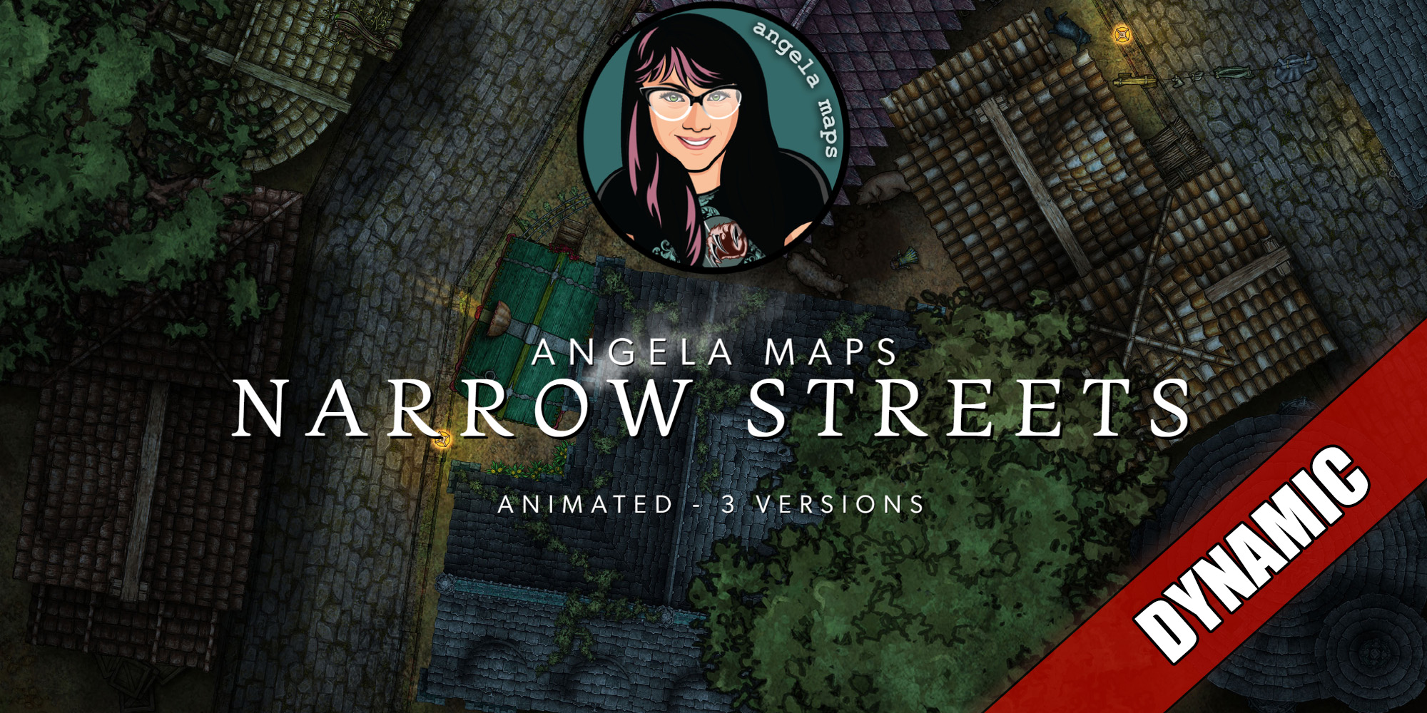 Angela Maps Narrow Street Dynamic