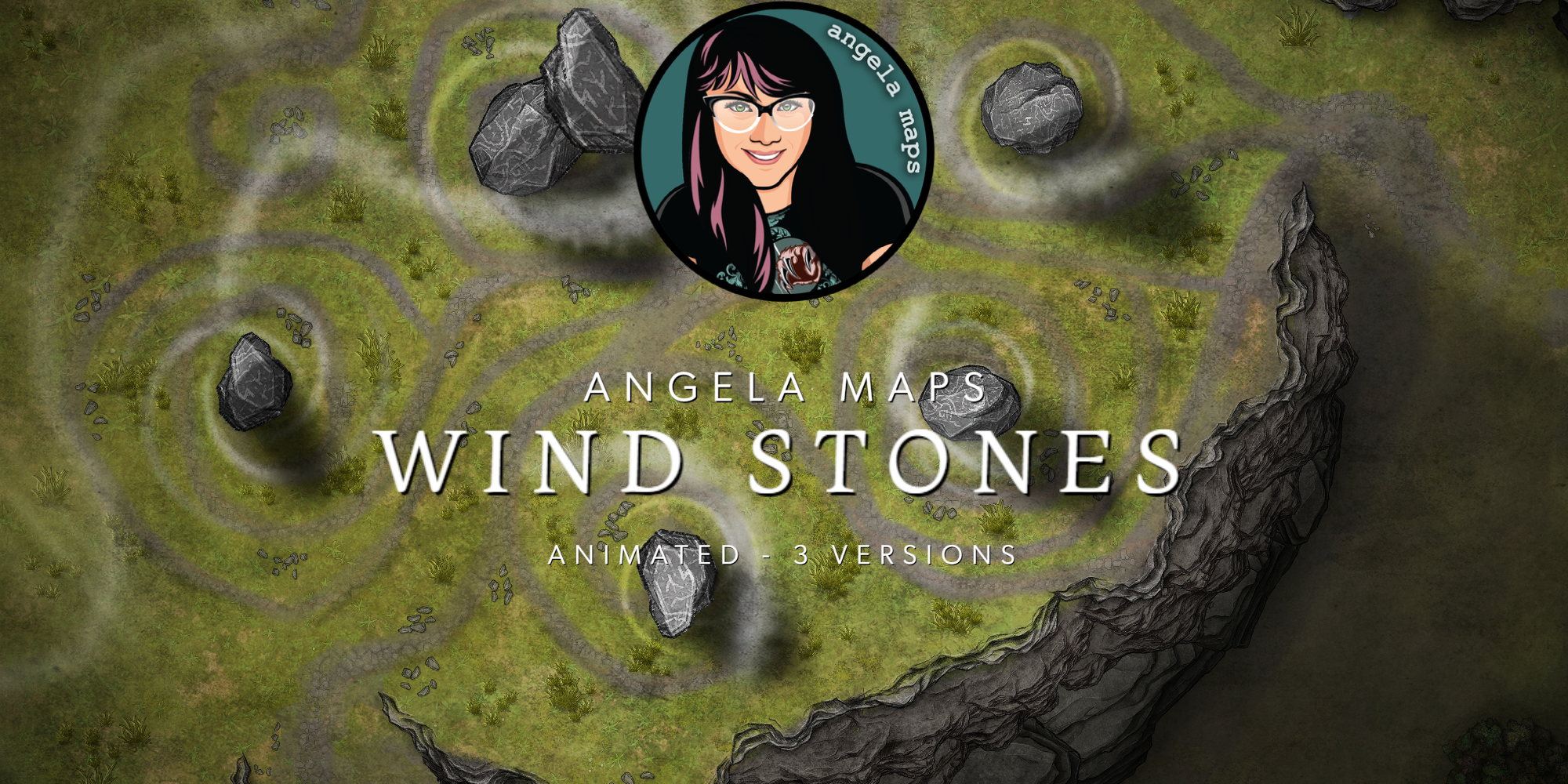 Angela Maps Wind Stones