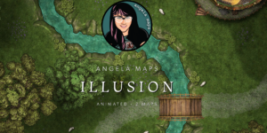 Illusion battle map pack by Angela Maps