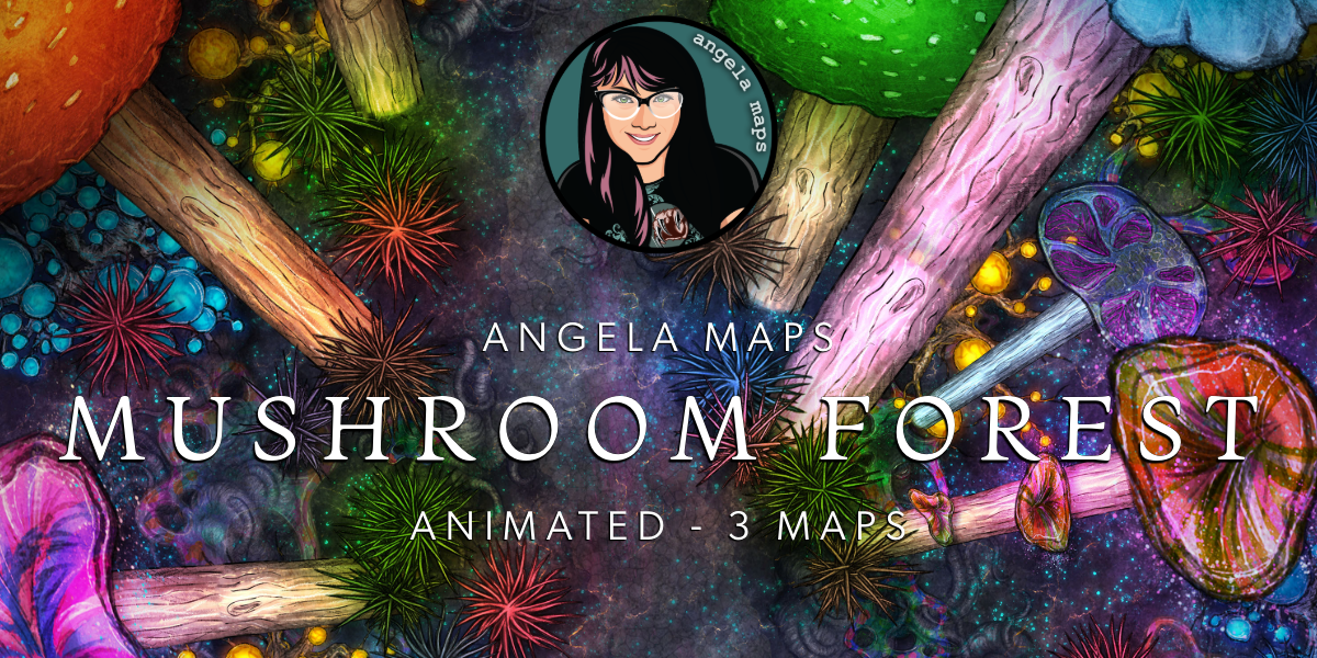 Angela Maps Mushroom Forest