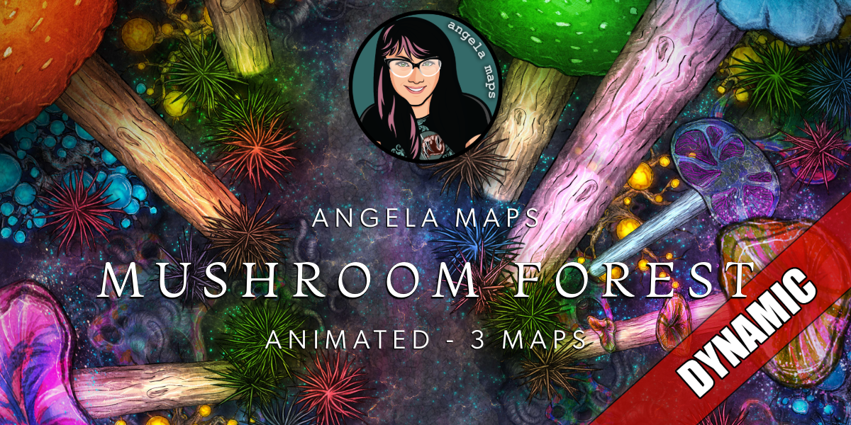 Angela Maps Mushroom Forest Dynamic