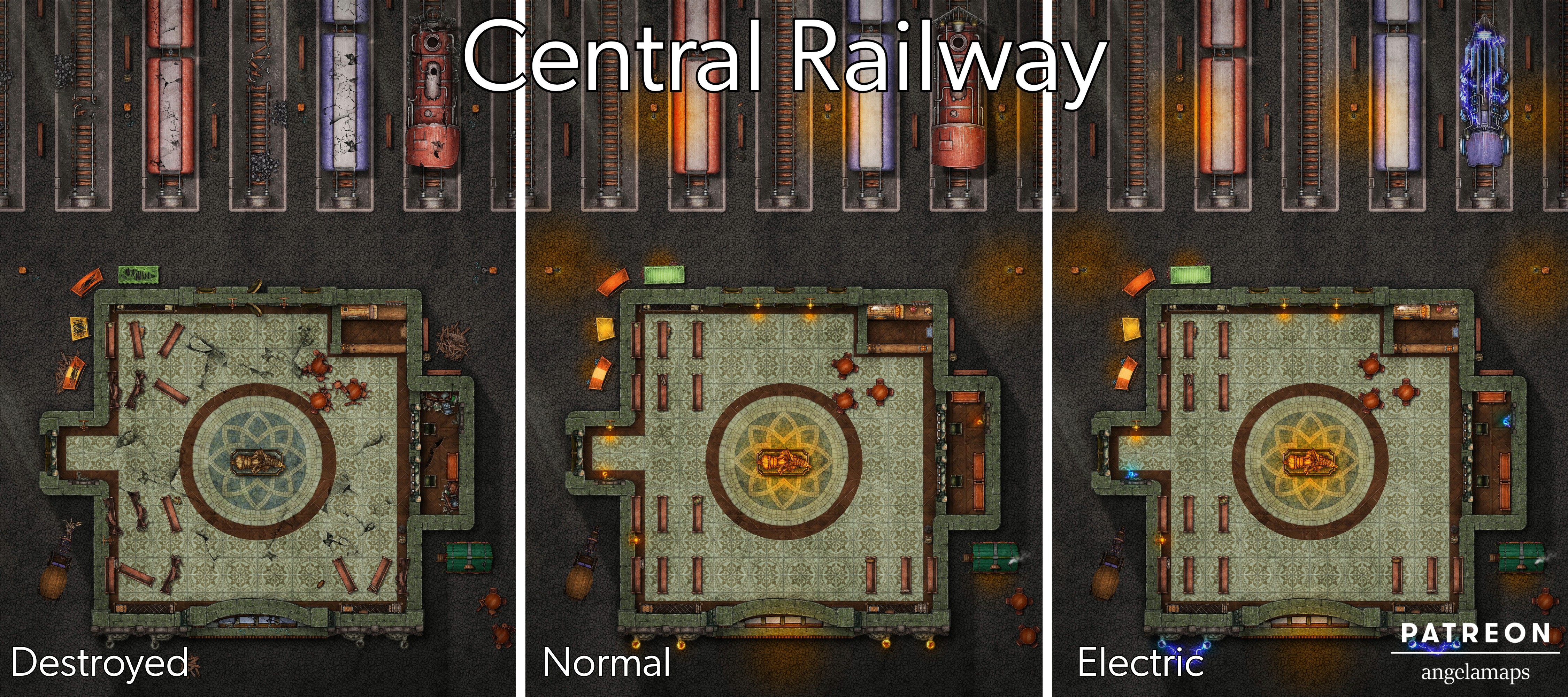 Angela Maps Central Railway Preview