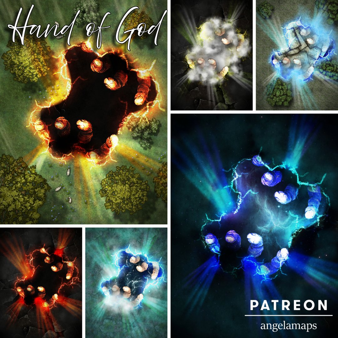 Angela Maps Hand of God Preview