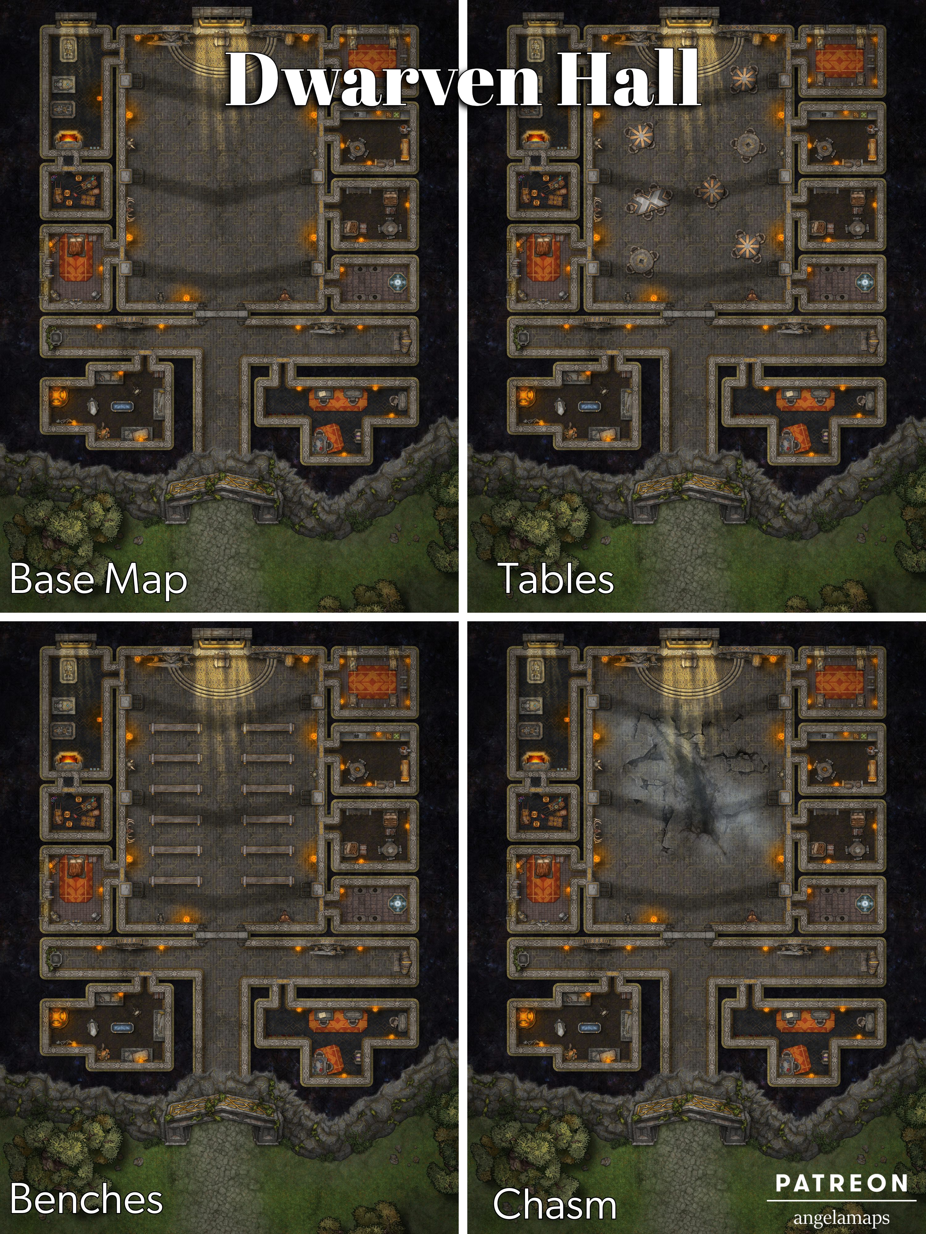Angela Maps Dwarven Hall Preview
