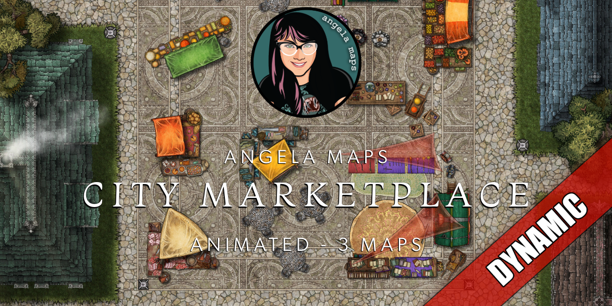 Angela Maps City Marketplace Dynamic