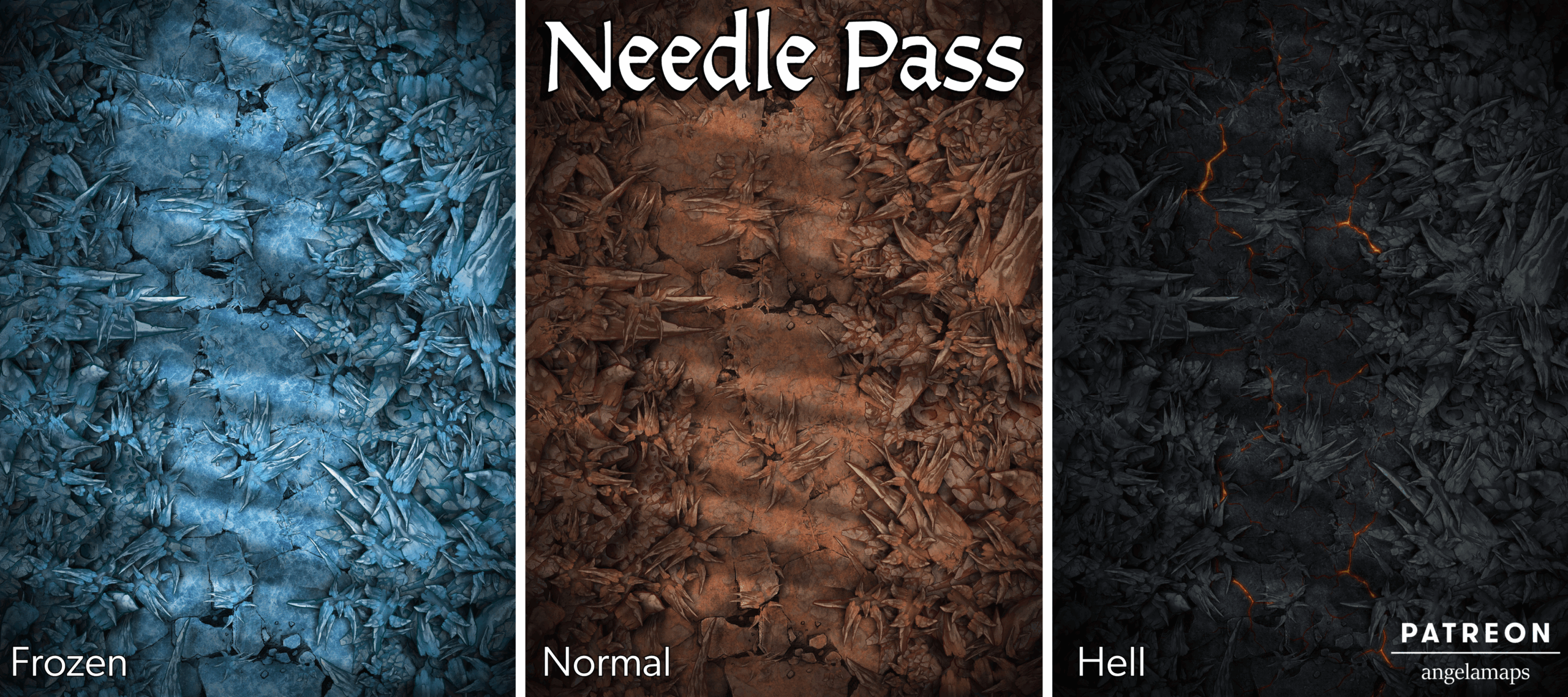 Angela Maps Needle Pass Preview