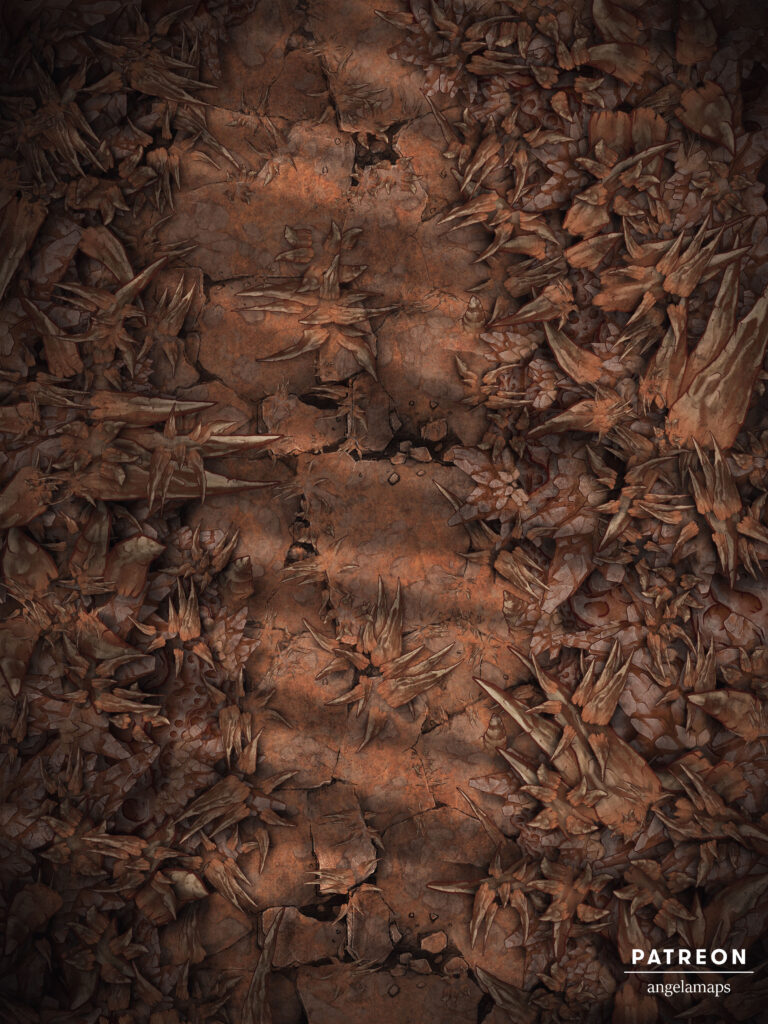 Needle Pass animated battle map pack