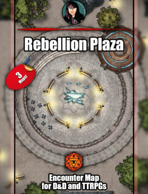 Rebellion Plaza map pack for FVTT