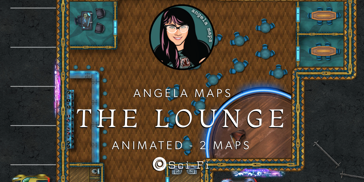 The Lounge - animated battle map pack with Foundry VTT Support The Lounge - animated battle map pack with Foundry VTT Support