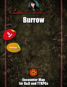 Burrow animated battlemaps for FVTT
