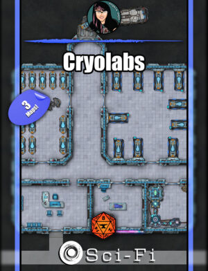 Cryolabs battle maps in FVTT