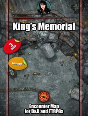 King's Memorial - Animated and with FVTT