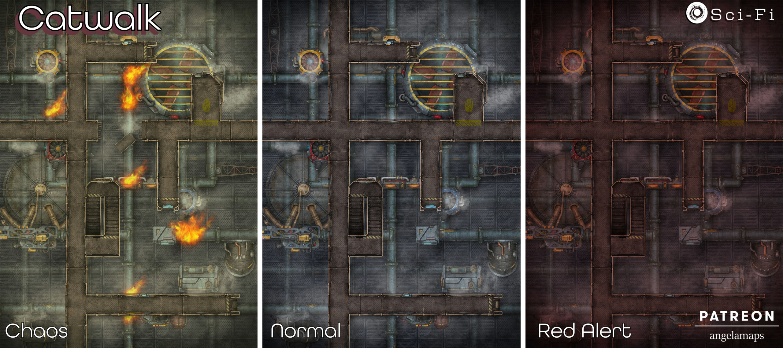 Angela Maps Catwalk Preview