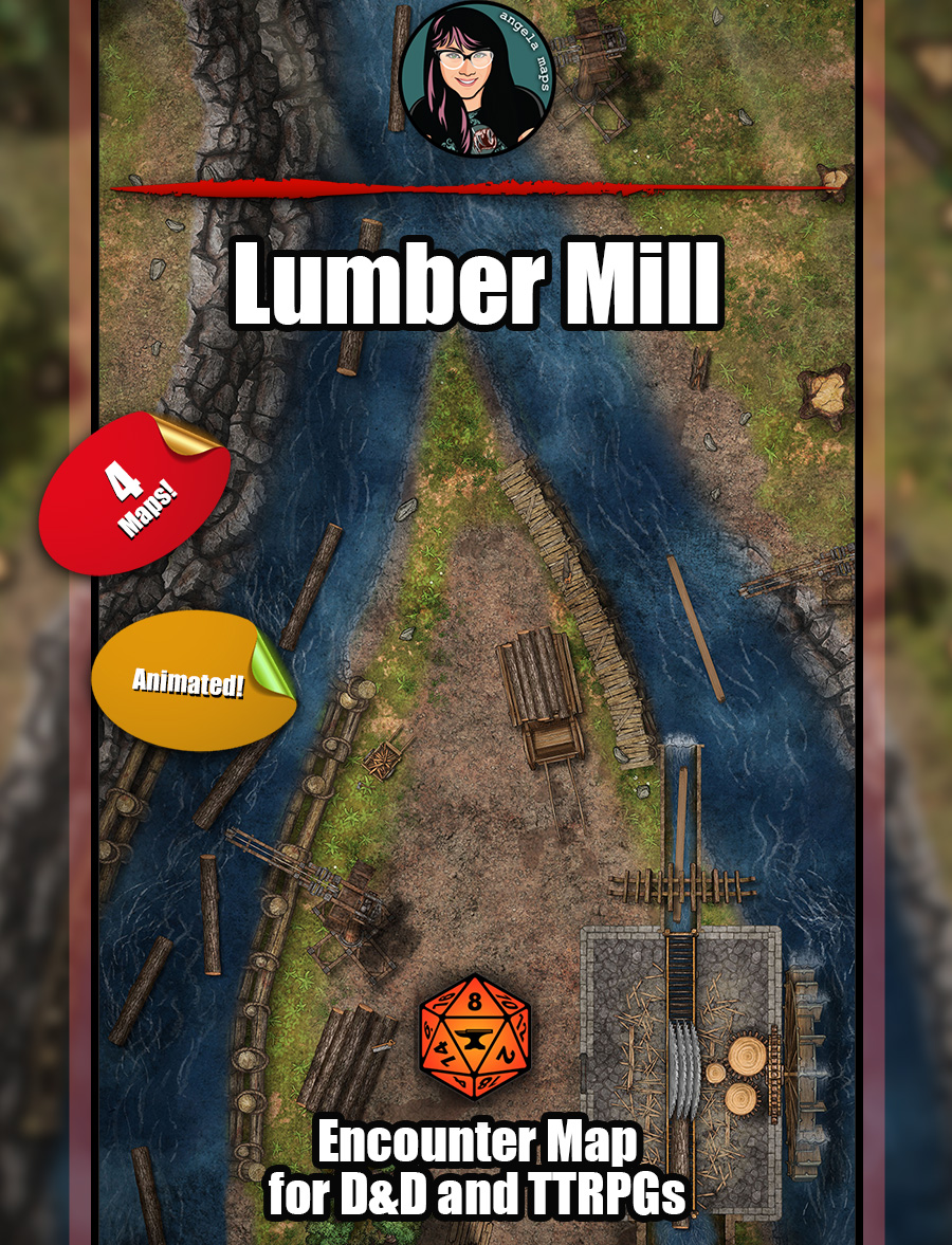 AngelaMaps LumberMill FVTT