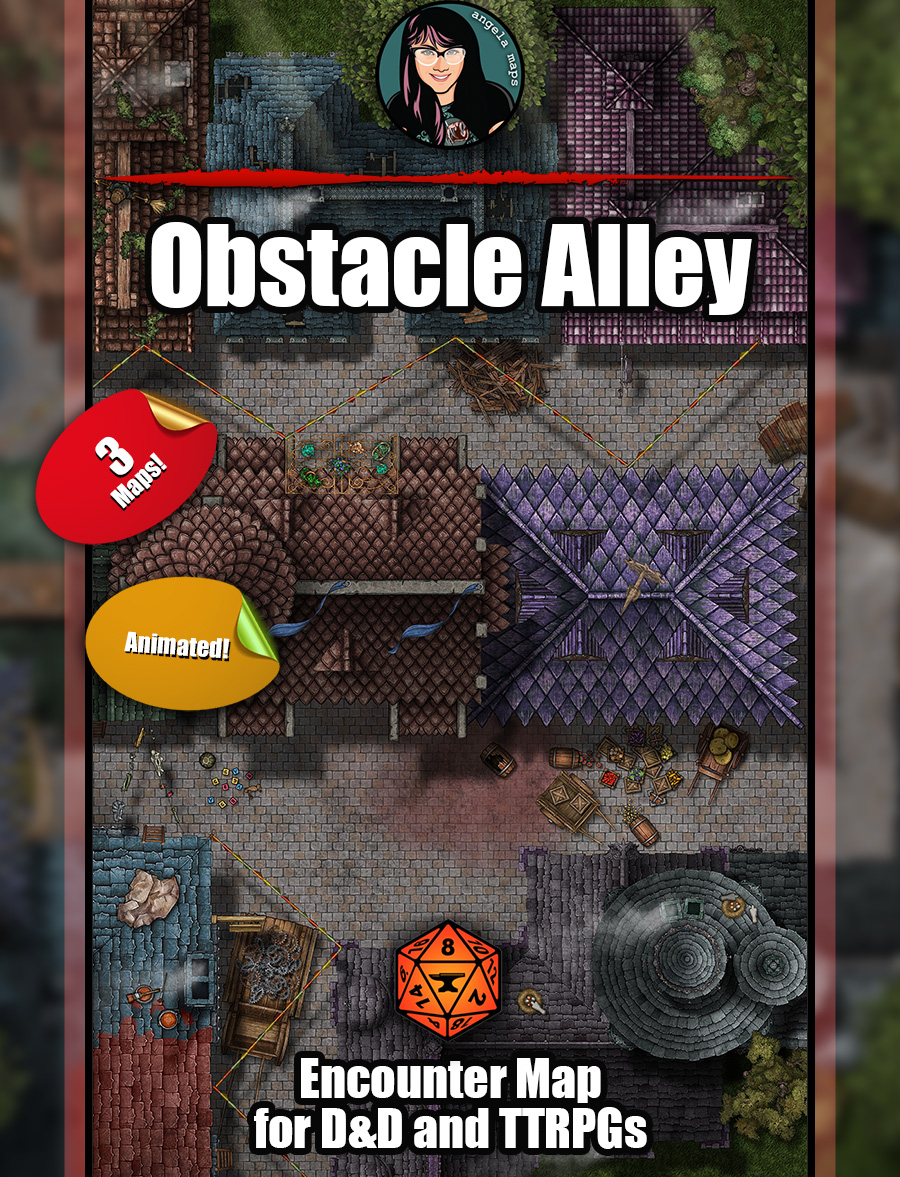 AngelaMaps ObstacleAlley FVTT