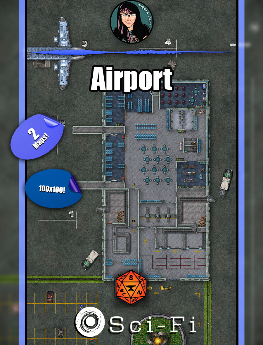 AngelaMaps Airport FVTT