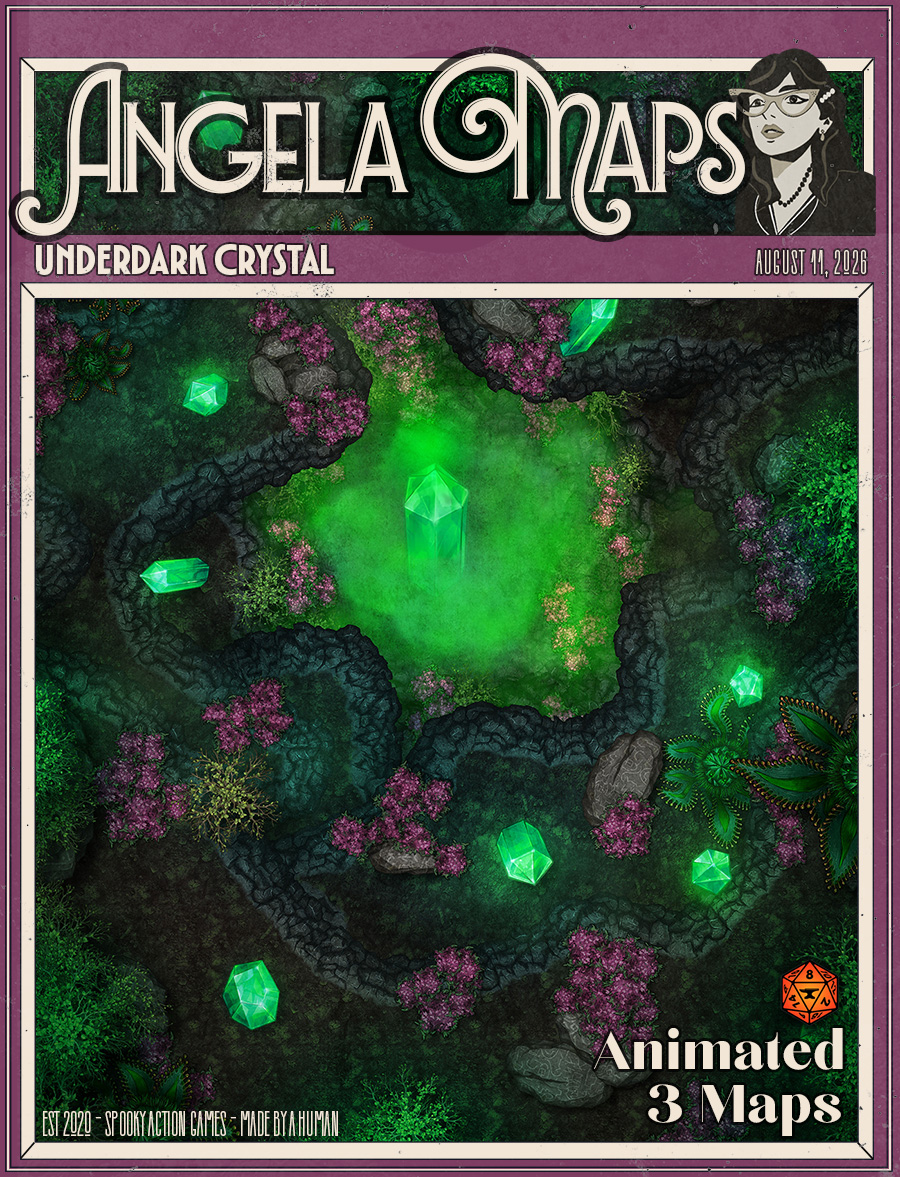AngelaMaps UnderdarkCrystal FVTT